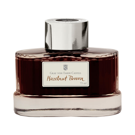 Graf Von Faber-Castell Hazelnut Brown Ink Bottle - 75ml