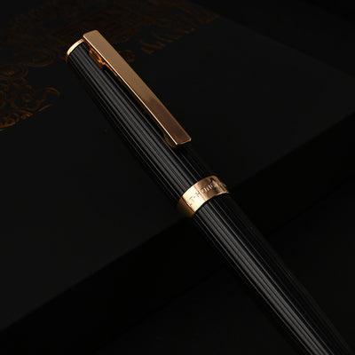 Hongdian 1845 Fountain Pen - Black GT 12