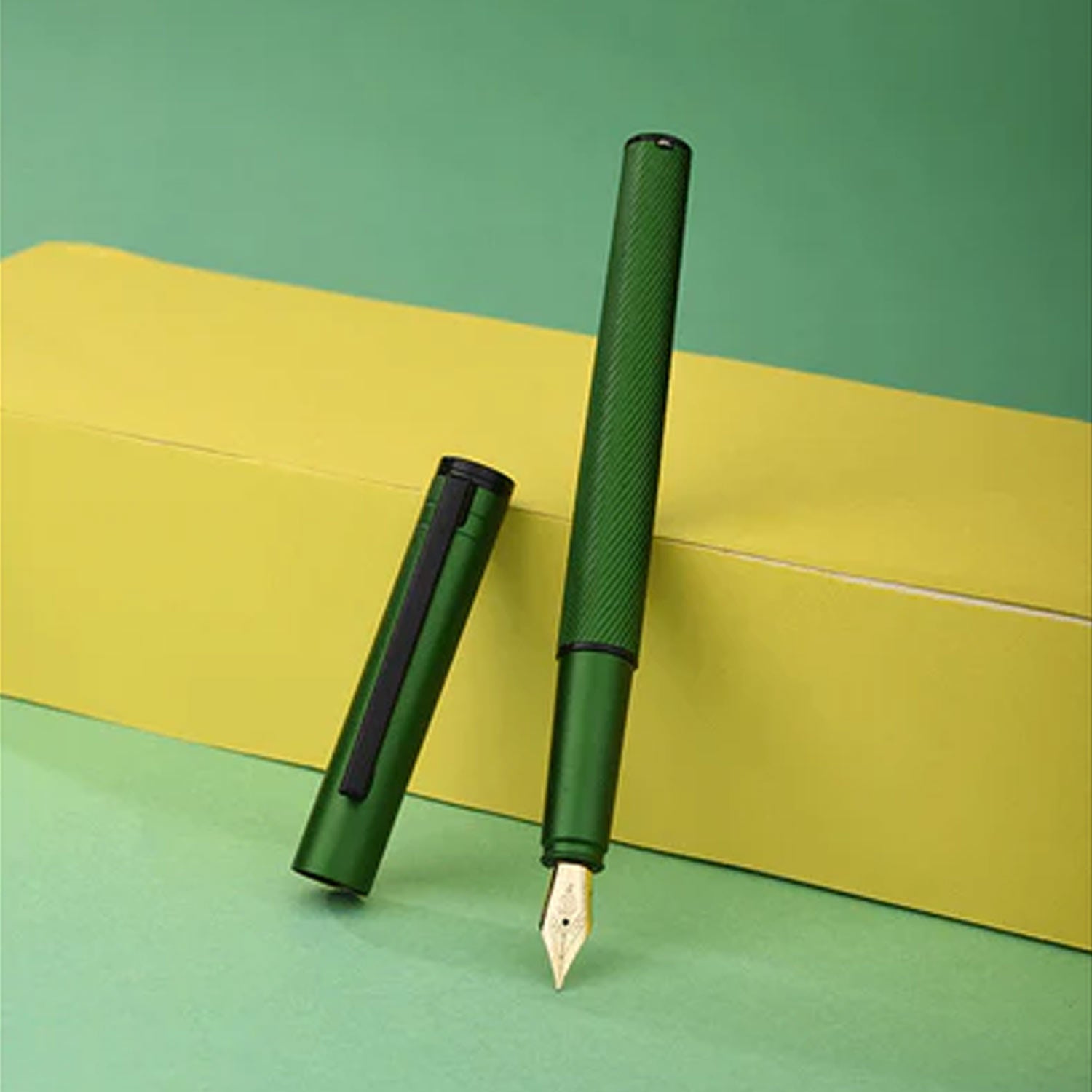 Buy Hongdian H2 Green Fountain PenMetal Pens OnlineMakoba Hongdian