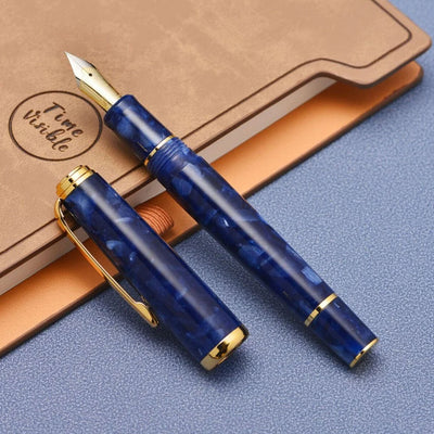Hongdian N1 Fountain Pen - Dark Blue GT 2