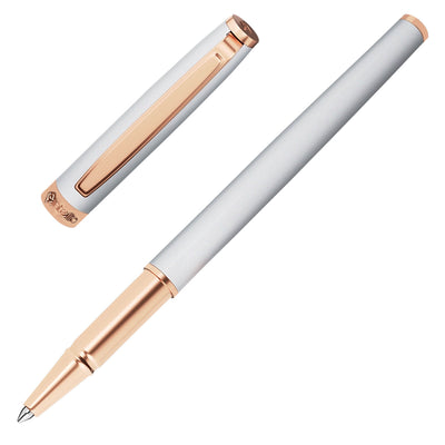 Intellio Insignia Roller Ball Pen - Pearl White RGT 1