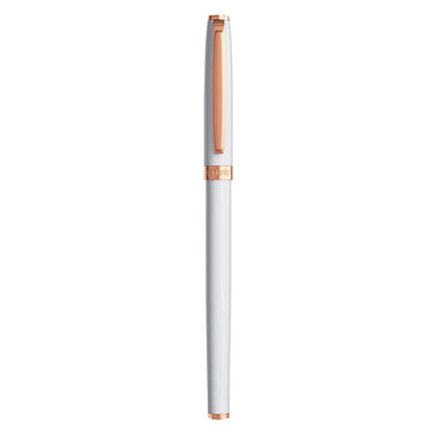 Intellio Insignia Roller Ball Pen - Pearl White RGT 3