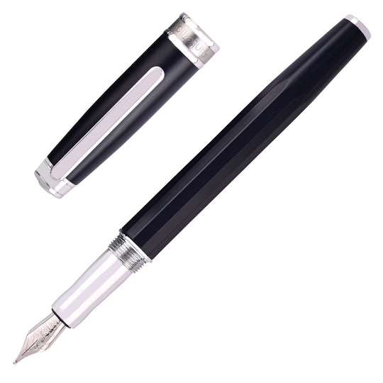 Intellio Mystique Fountain Pen - Starry Blue CT