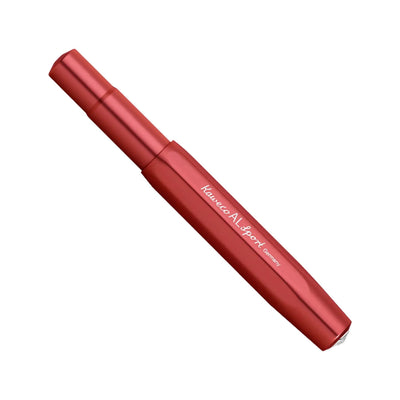 Kaweco AL Sport Fountain Pen with Optional Clip - Deep Red 8
