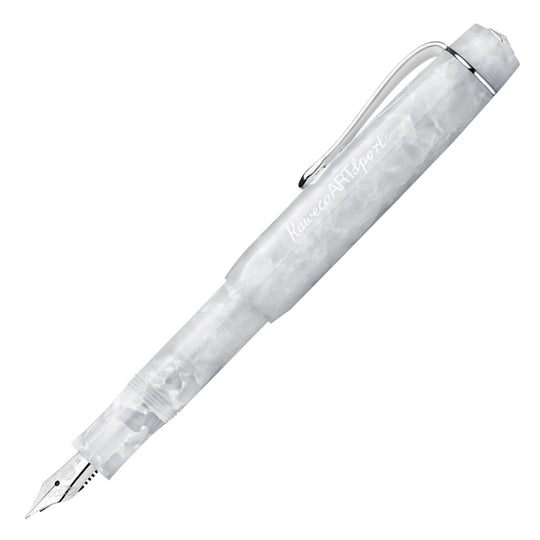 Kaweco Art Sport Fountain Pen - Mineral White CT