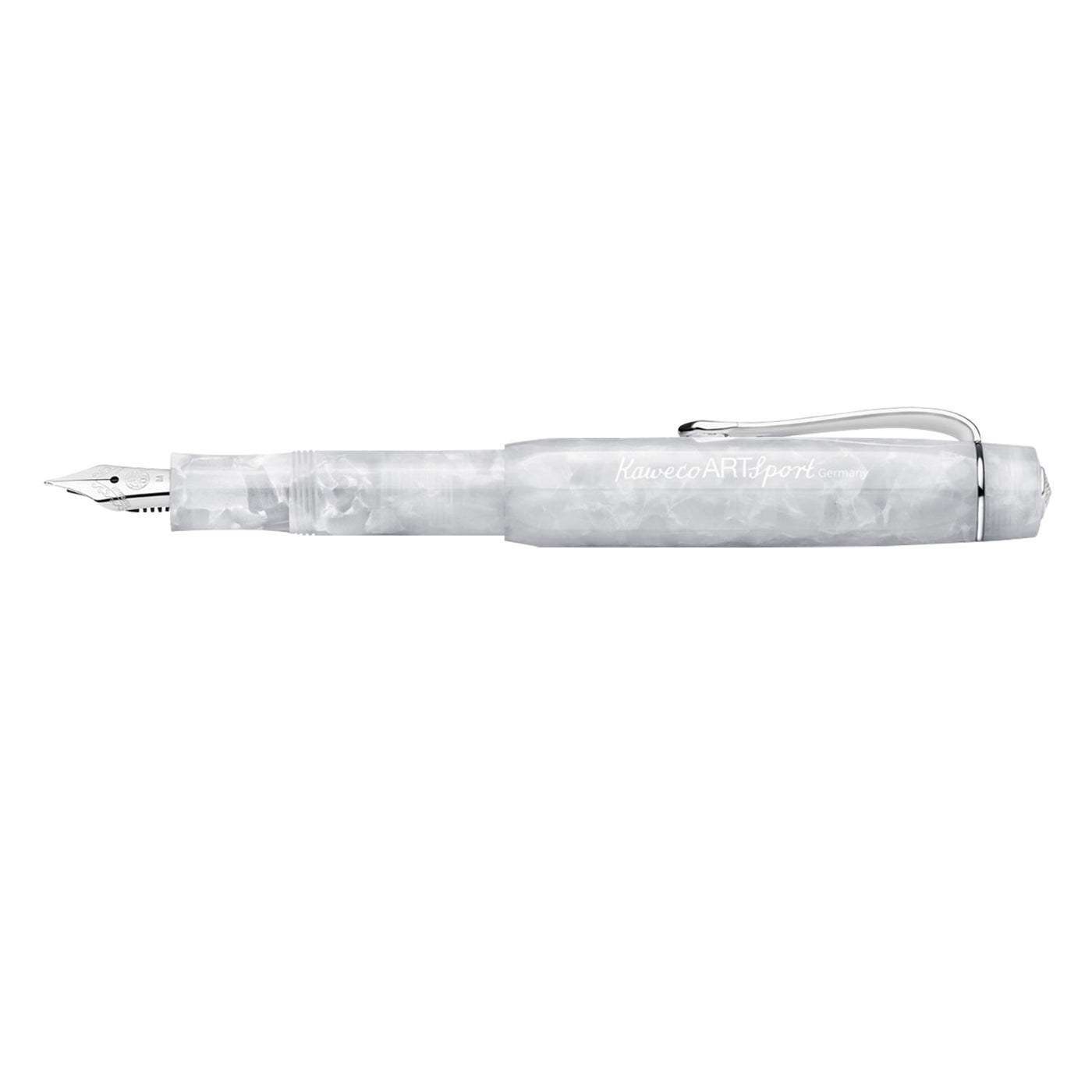 Kaweco Art Sport Fountain Pen - Mineral White CT 3