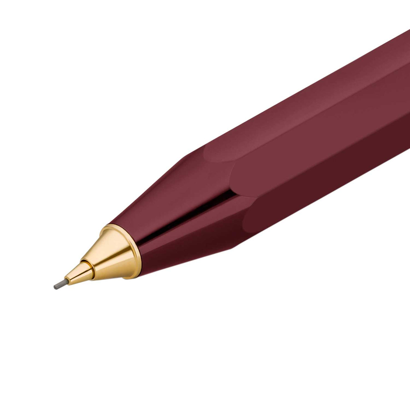 Kaweco Classic Sport 0.7mm Mechanical Pencil with Optional Clip - Bordeaux 2