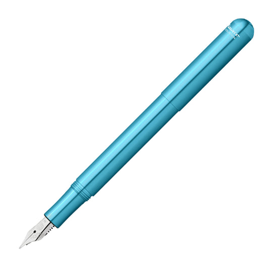 Kaweco Liliput Blue Fountain Pen with Optional Clip (Special Edition)