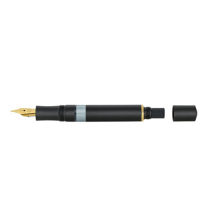 Kaweco Piston AL Sport Fountain Pen with Ink Bottle - Black GT 6