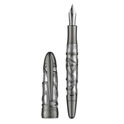 Laban Skeleton Fountain Pen - Gunmetal 2