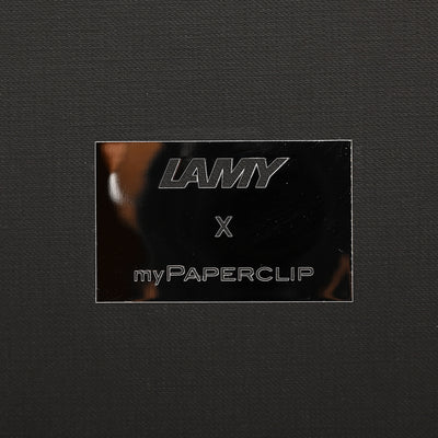 Lamy Gift Set - Safari Red Fountain Pen with myPaperclip A5 Red Notebook 5