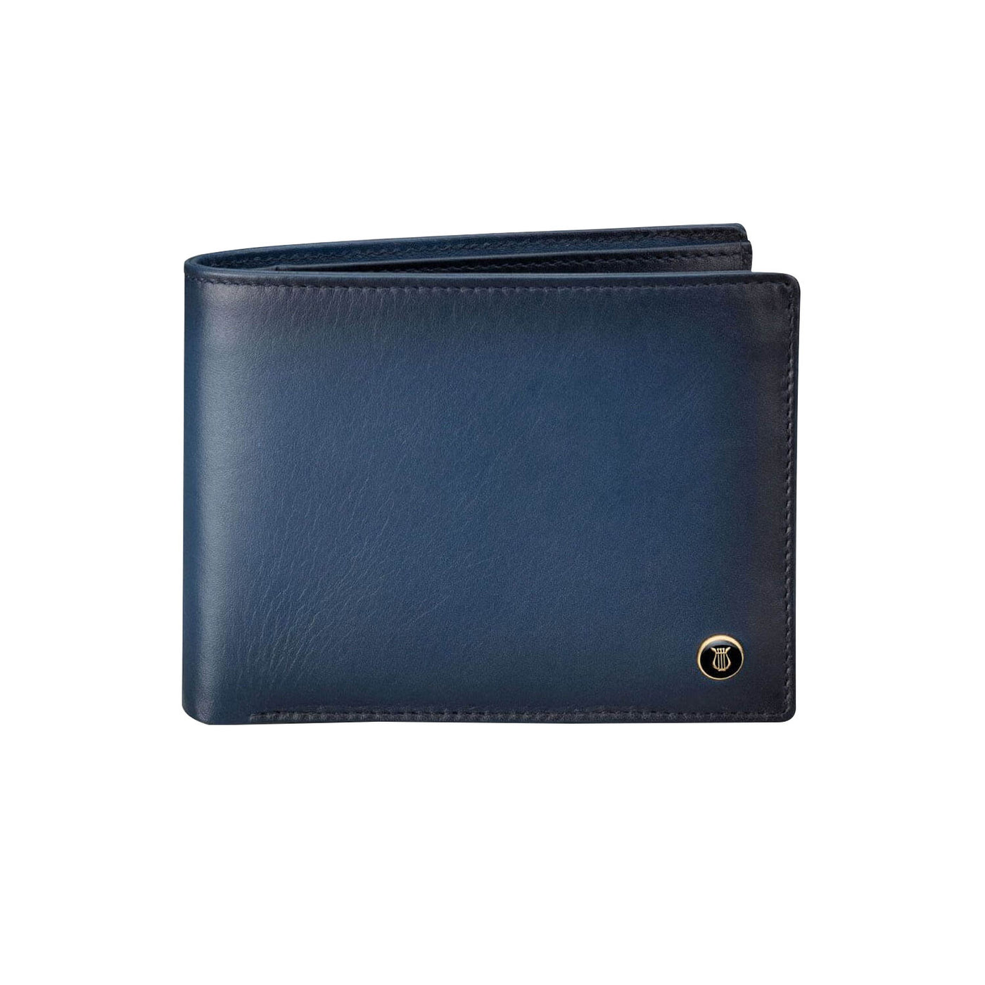 Lapis Bard Ducorium Bifold Evening 6cc Wallet with Additional Sleeve - Blue 1