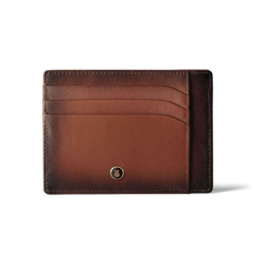Lapis Bard Ducorium 6cc Credit Card Holder - Cognac