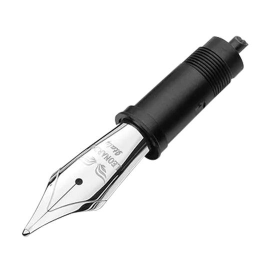 Leonardo Jowo Steel Broad Nib Unit - Silver