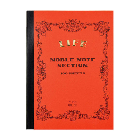 Life N31 Noble Red Notebook - A4 - Squared