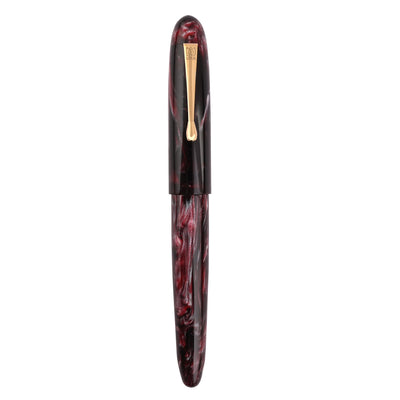 Lotus Shikhar Fountain Pen - Argent Ruby GT 6