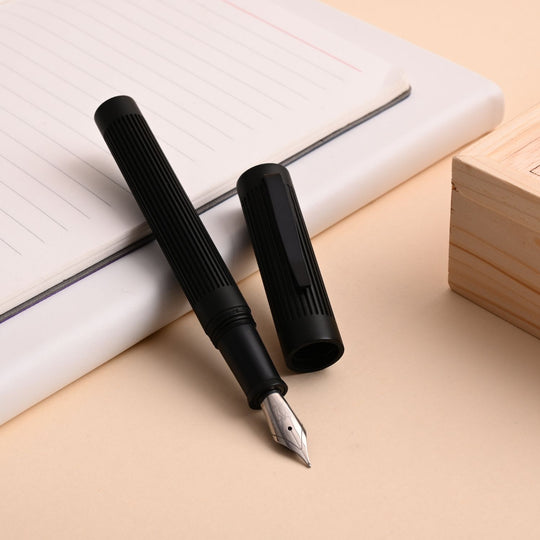 Lotus Corinthian Fountain Pen - Black BT