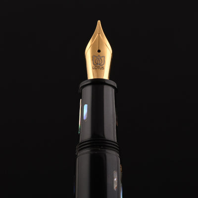 Lotus Corinthian Fountain Pen - Black Raden GT 10