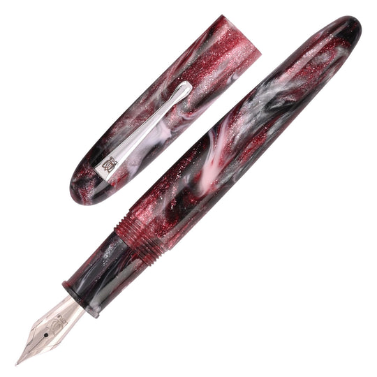 Lotus Shikhar Fountain Pen - Black Cherry CT