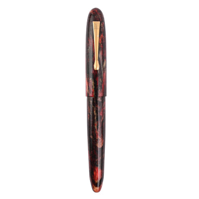 Lotus Shikhar Fountain Pen - Black Red GT 6