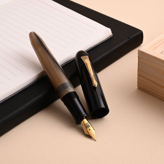 Lotus Shikhar Fountain Pen - Buffalo Horn GT