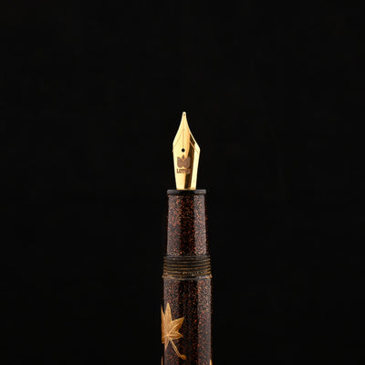 Lotus Shikhar Maki-e Fountain Pen - Gold Leaf GT 6