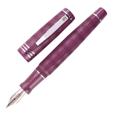 Lotus Wave Fountain Pen - Purple CT