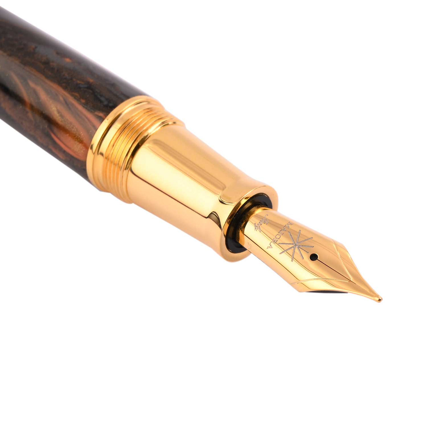Maiora Ultra Ogiva Golden Age Fountain Pen - Earth GT 3