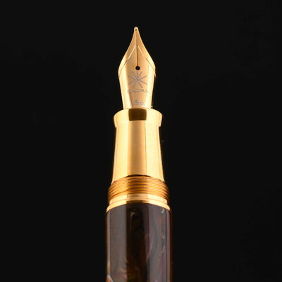 Maiora Ultra Ogiva Golden Age Fountain Pen - Fire GT 12