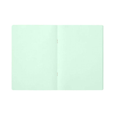 Midori Soft Colour Green Notebook - A5 Dotted 3