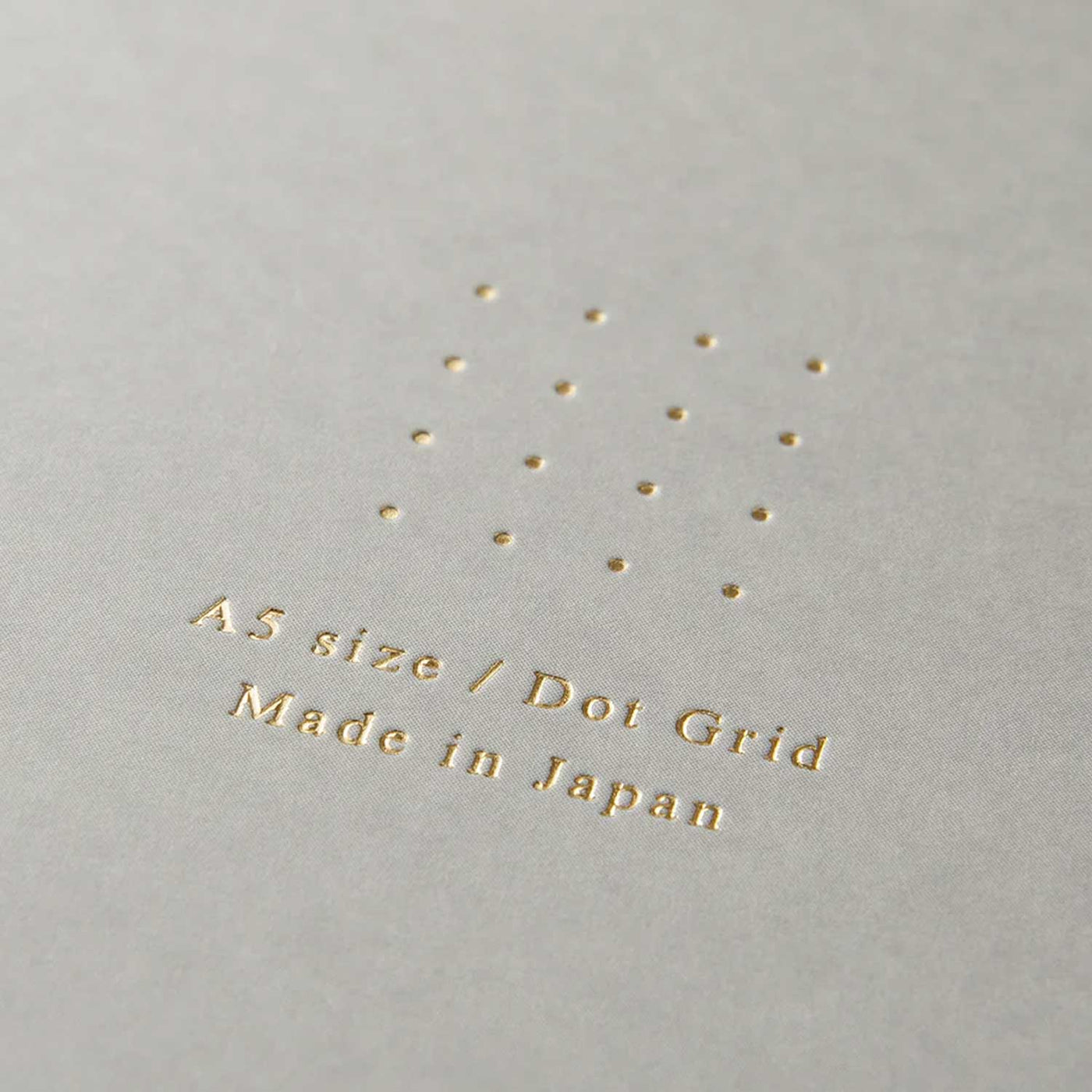 Midori Soft Colour Grey Spiral Notebook - A5 Dotted 2