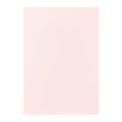 Midori Soft Colour Pink Notepad - A5, Dotted 3