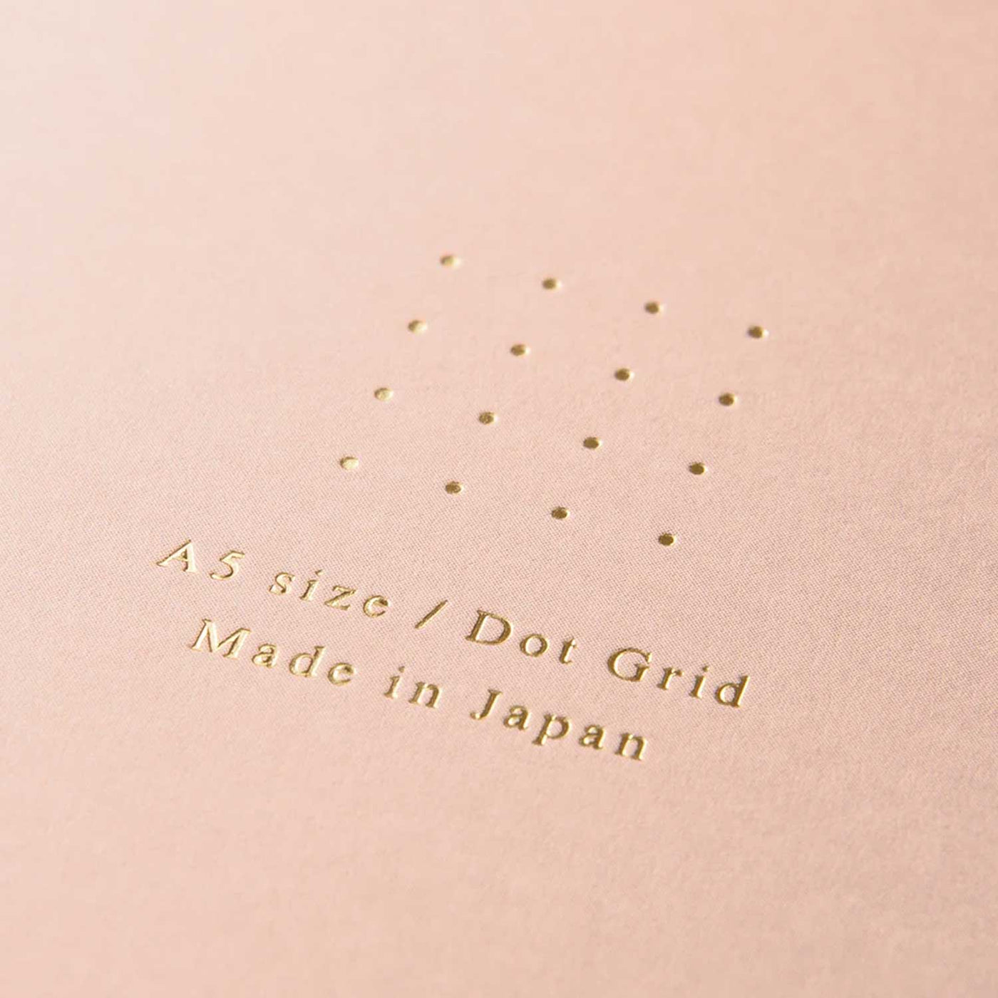 Midori Soft Colour Pink Spiral Notebook - A5 Dotted 6