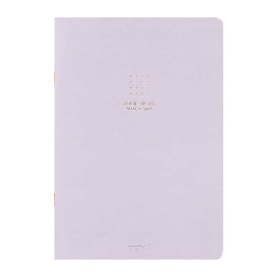 Midori Soft Colour Purple Notebook - A5 Dotted 1