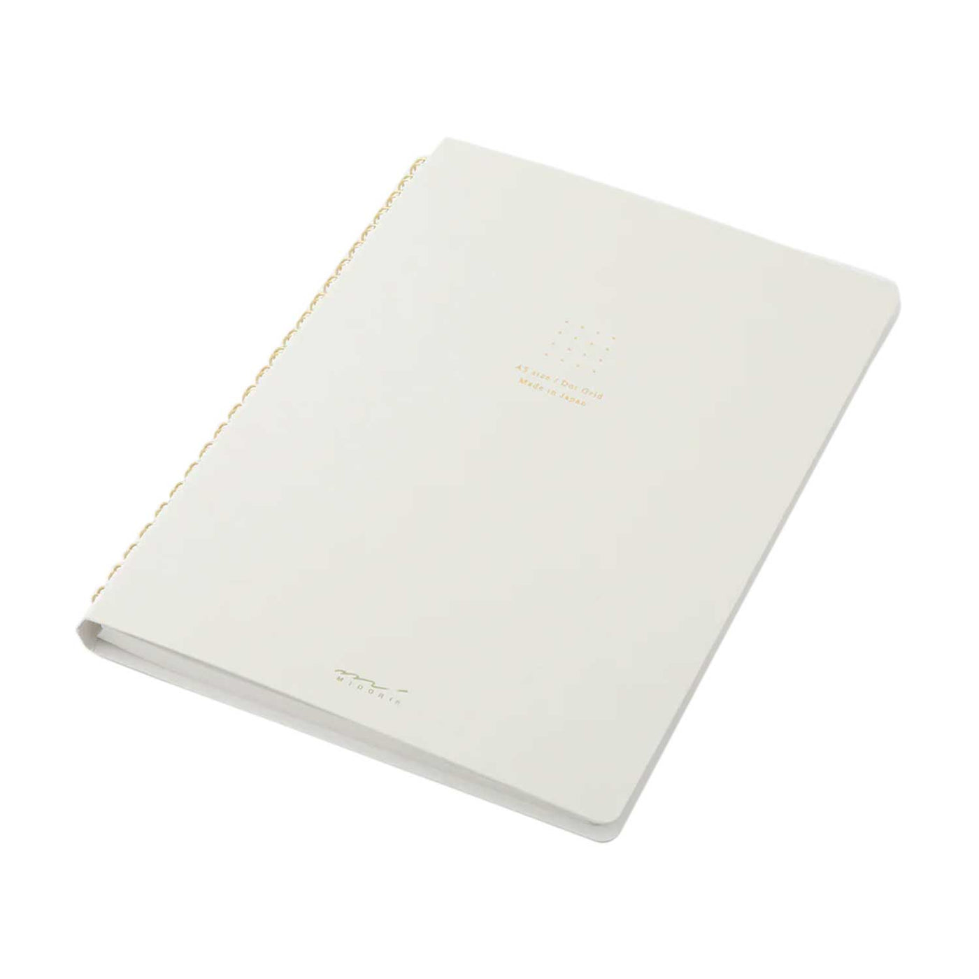 Midori Soft Colour White Spiral Notebook - A5 Dotted 2