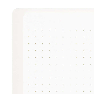 Midori Soft Colour White Spiral Notebook - A5 Dotted 4