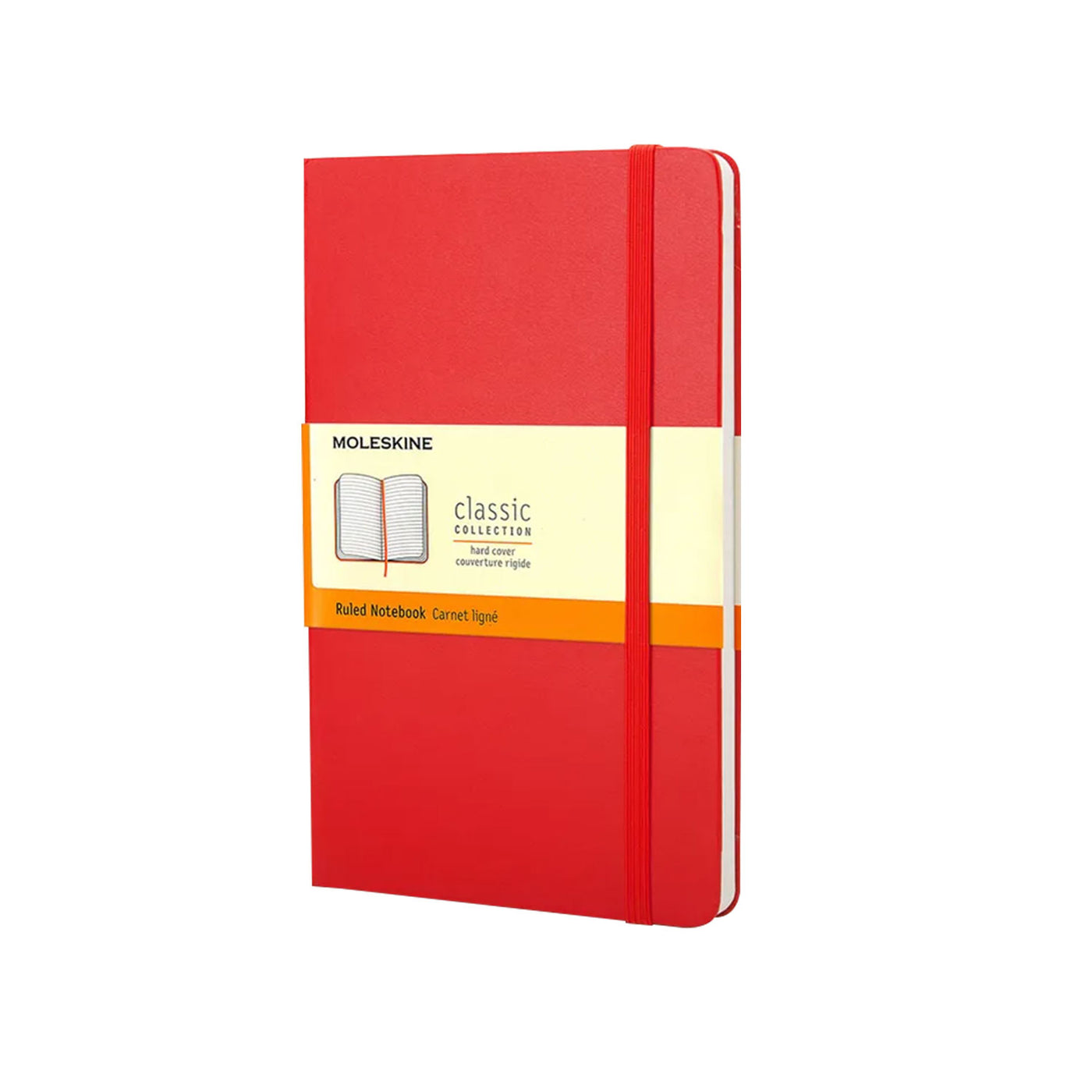 Moleskine Classic Hard Cover Red Notebook - A5 Ruled 1