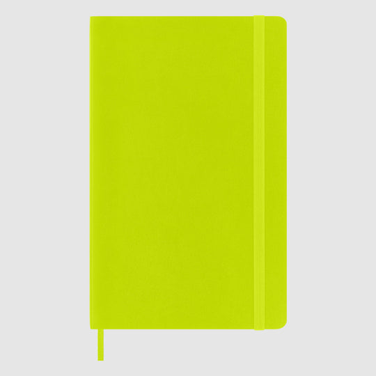 Moleskine Classic Hard Cover Lemon Green Notebook - A5, Ruled