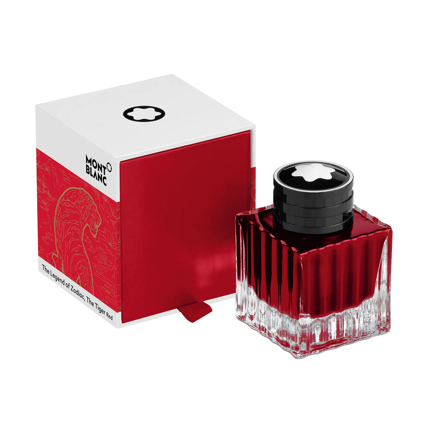 Montblanc The Legend of Zodiacs Tiger Ink Bottle Red 50ml