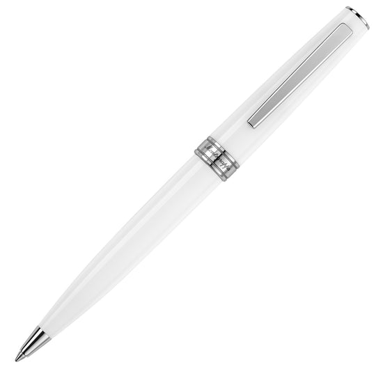 Montegrappa Armonia Ball Pen - Frost White CT