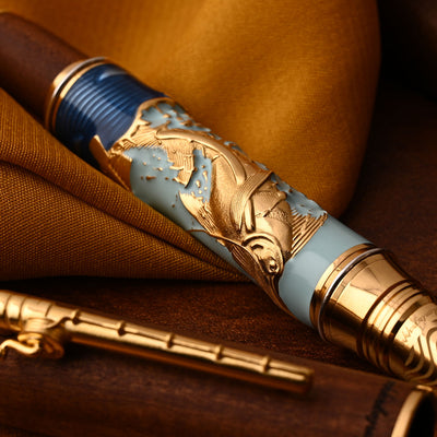 Montegrappa The Old Man & The Sea Vermeil Limited Edition Fountain Pen 17