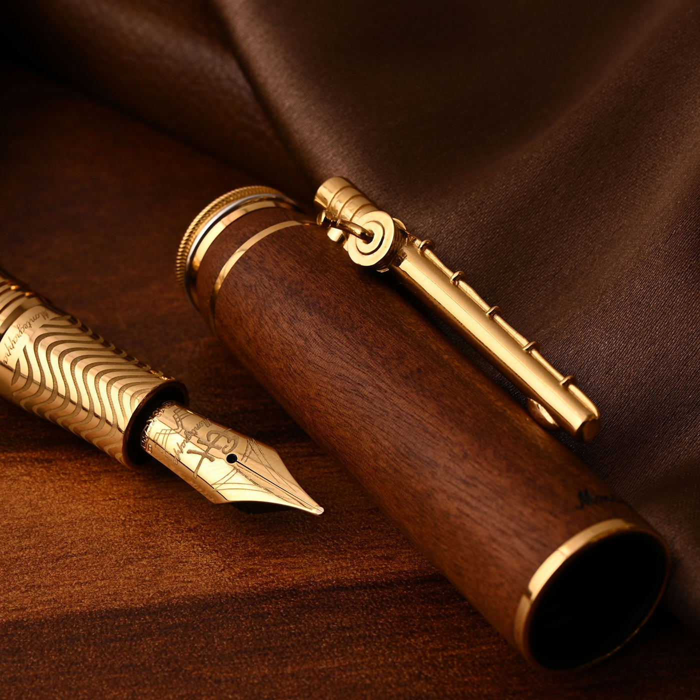 Montegrappa The Old Man & The Sea Vermeil Limited Edition Fountain Pen 14