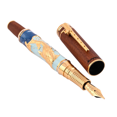 Montegrappa The Old Man & The Sea Vermeil Limited Edition Fountain Pen 3