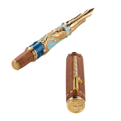 Montegrappa The Old Man & The Sea Vermeil Limited Edition Fountain Pen 8