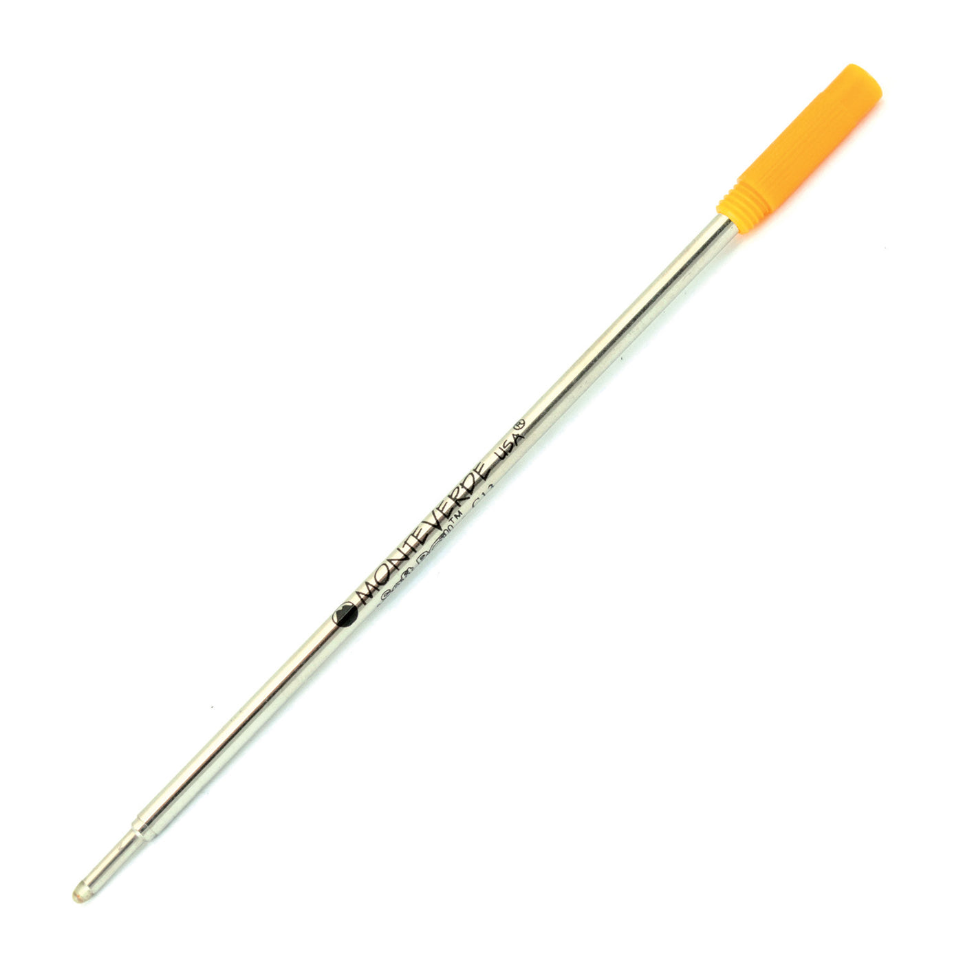 Monteverde Ball Pen Refill for Cross - Medium - Orange - Pack of 2 1