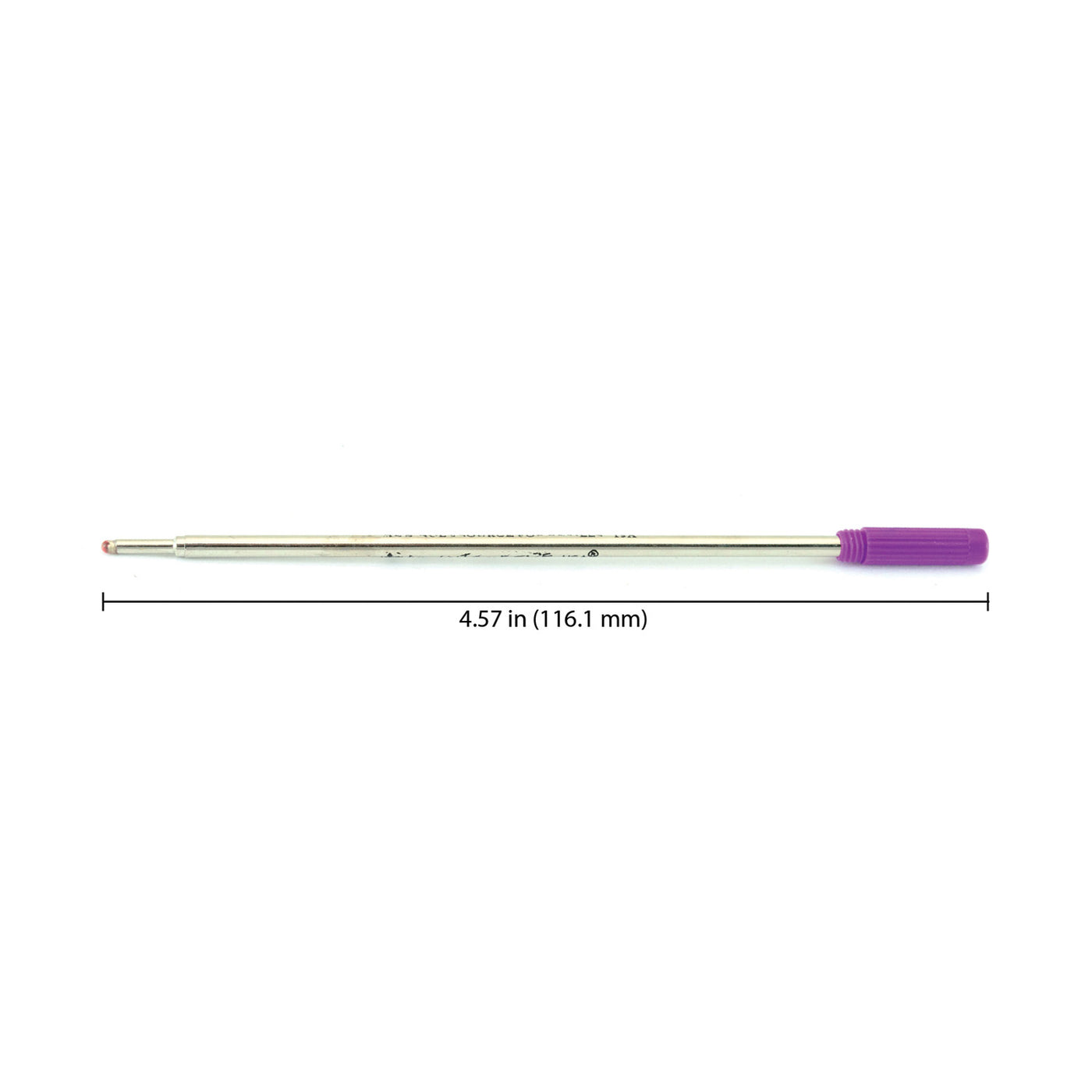 Monteverde Ball Pen Refill for Cross - Medium - Purple - Pack of 2 2