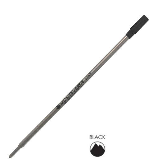 Monteverde Ball Pen Refill for S.T. Dupont - Medium - Black - Pack of 2