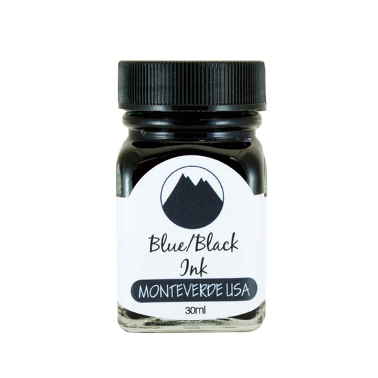 Monteverde Blue Black Ink Bottle - 30ml