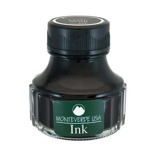 Monteverde Coal Noir Ink Bottle, Grey - 90ml