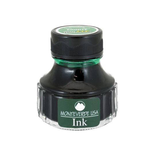 Monteverde Gemstone Erinite Ink Bottle, Light Green - 90ml